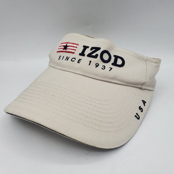 VINTAGE IZOD ADJUSTABLE SUN VISOR - Picture 2 of 6